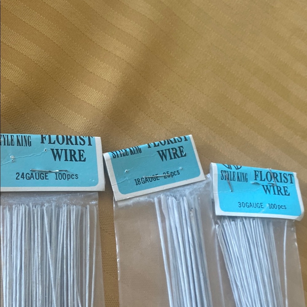 Silver Wire Crafting Material